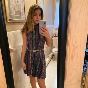 Design Lab flowy floral mini dress